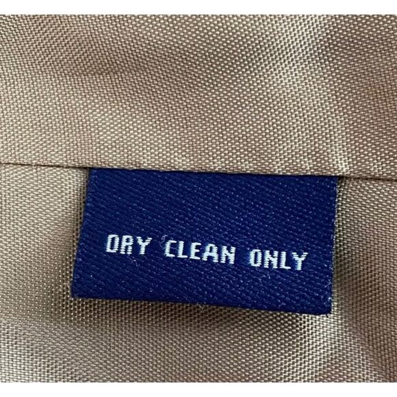 CHAPS Ralph Lauren Tweed Blazer Brown Wool Herringbone Jacket Academia Size 16 - Picture 12 of 16